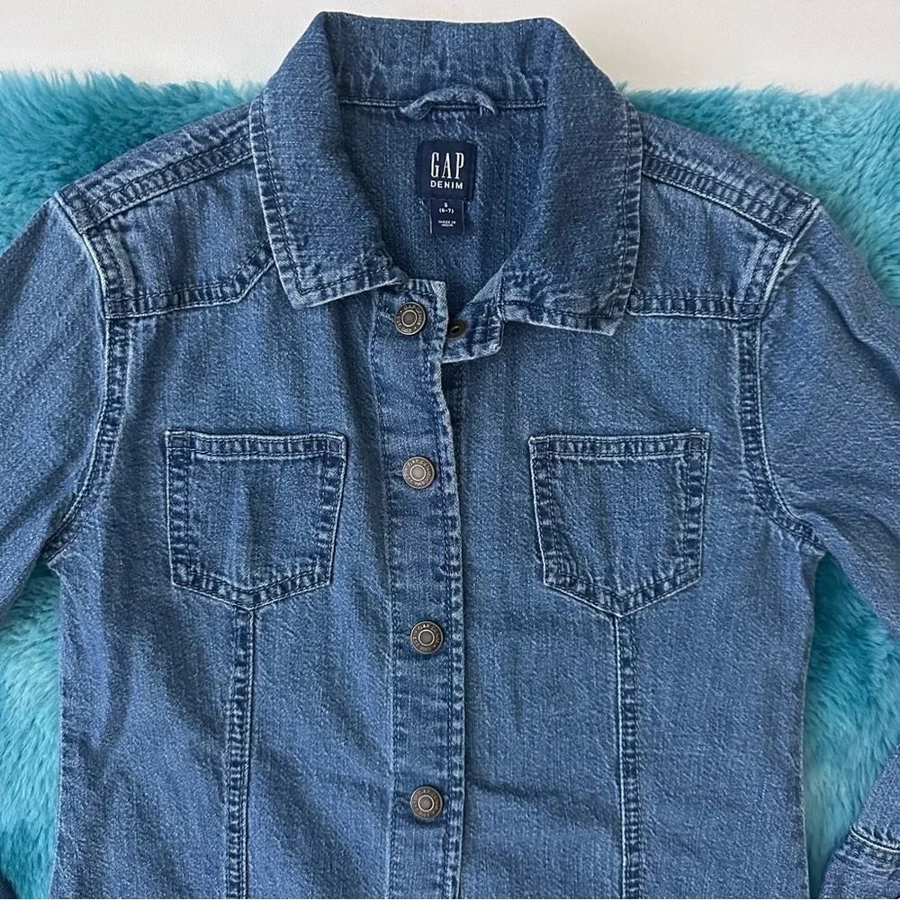 GAP Denim Dress Size 6-7 Girls
